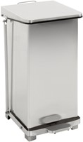 Pedaalemmer Vepa Bins Industrieel 45 liter mat rvs 1 Stuk