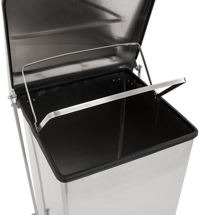 Pedaalemmer Vepa Bins Industrieel 45 liter mat rvs 1 Stuk-2