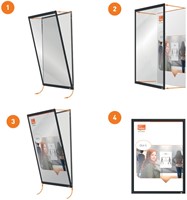 Kliklijst Nobo Impression Pro A4 zwart 1 Stuk-7