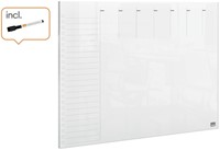 Weekplanner Nobo transparant acryl A4 1 Stuk-5