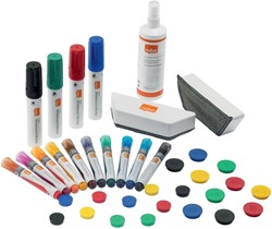 Whiteboard accessoire kit Nobo Move Meet 37 Stuk