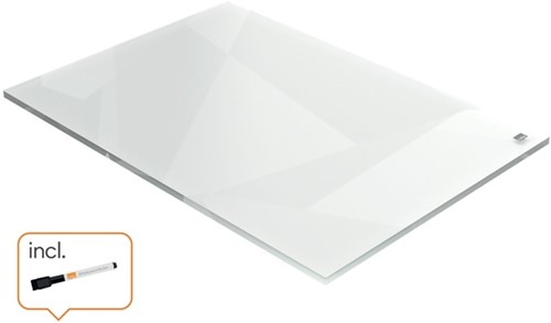Notitiebord Nobo transparant acryl A4 1 Stuk-3