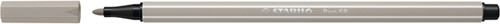 Viltstift STABILO Pen 68/93 M warm grijs 1 Stuk