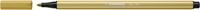 Viltstift STABILO Pen 68/66 M khaki 1 Stuk