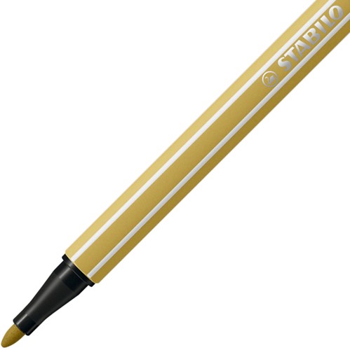 Viltstift STABILO Pen 68/66 M khaki 1 Stuk-3