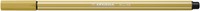 Viltstift STABILO Pen 68/66 M khaki 1 Stuk-2