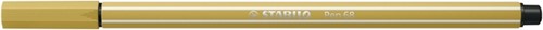 Viltstift STABILO Pen 68/66 M khaki 1 Stuk-2