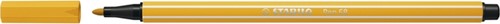 Viltstift STABILO Pen 68/87M  curry 1 Stuk