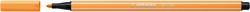 Viltstift STABILO Pen 68/85 M papaja 1 Stuk