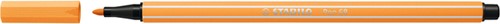 Viltstift STABILO Pen 68/85 M papaja 1 Stuk