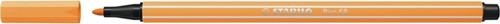 Viltstift STABILO Pen 68/85 M papaja 1 Stuk