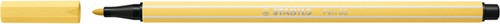 Viltstift STABILO Pen 68/23 M lichtgeel 1 Stuk