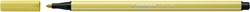 Viltstift STABILO Pen 68/67 M mosterd 1 Stuk