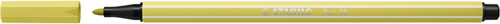 Viltstift STABILO Pen 68/67 M mosterd 1 Stuk