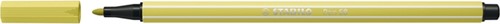 Viltstift STABILO Pen 68/67 M mosterd 1 Stuk