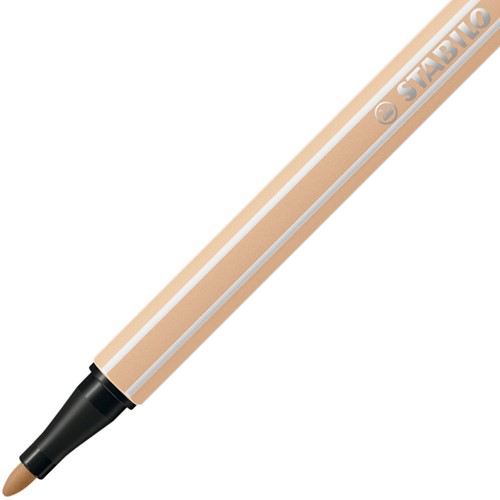 Viltstift STABILO Pen 68/86 M nude 1 Stuk-3