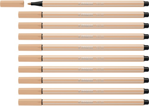 Viltstift STABILO Pen 68/86 M nude 1 Stuk-5