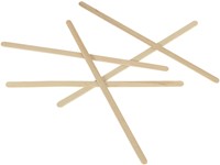 Roerstaafje IEZZY 140mm hout 1000 Stuk-2