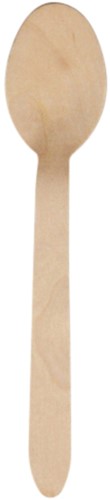 Lepel IEZZY 160mm hout 100 Stuk
