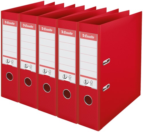 Ordner Esselte Vivida No.1 multipack 75mm A4 5 rd 5 Stuk