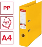 Ordner Esselte No 1 Power PP 75mm geel 5 stuks 5 Stuk-1