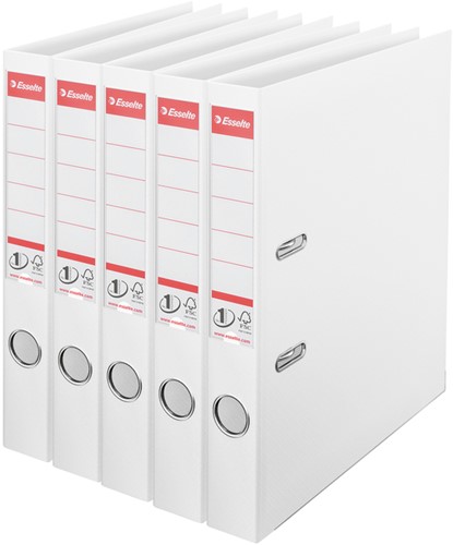 Ordner Esselte No 1 Power PP 50mm wit 5st 5 Stuk