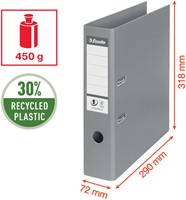 Ordner Esselte No.1 72mm PP recy folie Multi bl 5 Stuk-10