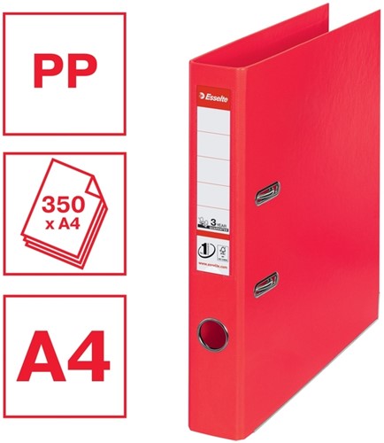 Ordner Esselte No 1 Power PP 50 mm rood 5st 5 Stuk-6