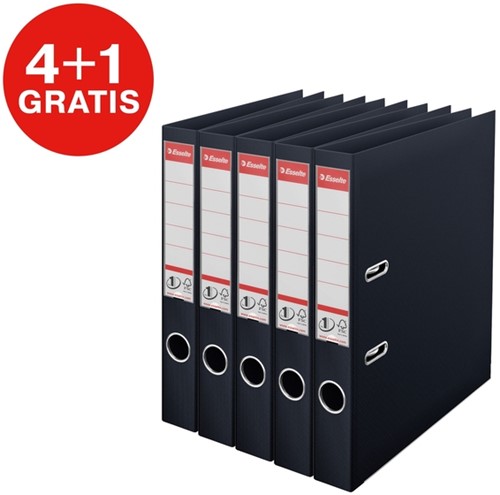 Ordner Esselte Vivida No.1 multipack 50mm A4 5 zw 5 Stuk-2
