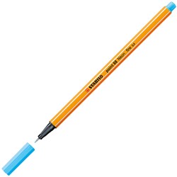 Fineliner STABILO point 88/031 F neon blauw 1 Stuk