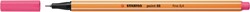 Fineliner STABILO point 88/29 F roze 1 Stuk