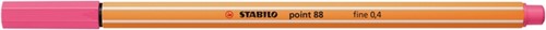 Fineliner STABILO point 88/29 F roze 1 Stuk-2