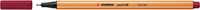 Fineliner STABILO point 88/19 F heidepaars 1 Stuk