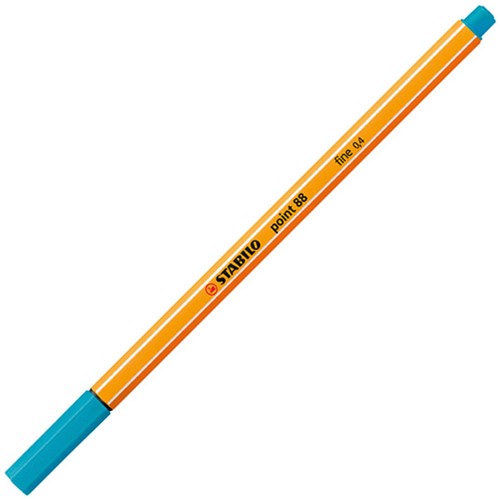 Fineliner STABILO point 88/31 F lichtblauw 1 Stuk-2