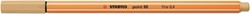 Fineliner STABILO point 88/88 F licht oker 1 Stuk