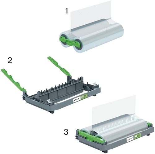 Lamineercassette GBC Foton hervulbaar 100micron 1 Stuk-8