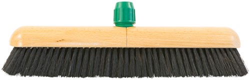 Zaalbezem gemengd haar steelh 40cm 1 Stuk