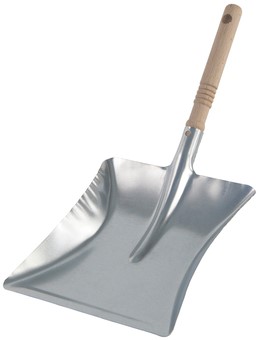 Stofblik Cleaninq verzinkt houten steel 1 Stuk