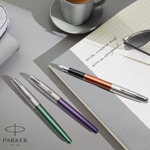 Vulpen Parker Sonnet Essential CT F lak violet 1 Stuk-3
