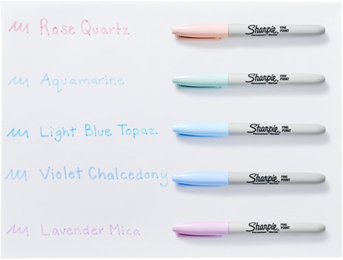 Viltstift Sharpie Mystic Gems F 5st assorti 5 Stuk-2