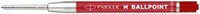 Balpenvulling Parker Economic M rood 2 Stuk-2