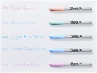Viltstift Sharpie Mystic Gems F 12st assorti 12 Stuk-2