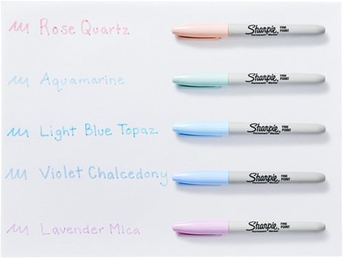 Viltstift Sharpie Mystic Gems F 12st assorti 12 Stuk-2