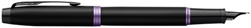 Vulpen Parker IM paars ring M zwart 1 Stuk-3