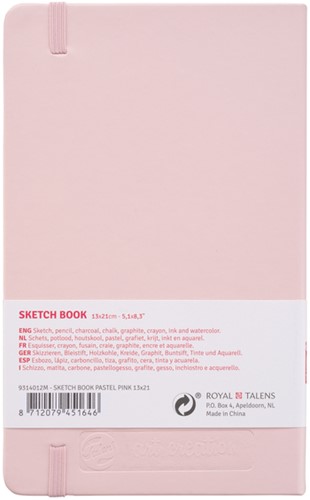 Schetsboek Talens Art Creation 130x210mm roze 1 Stuk-2