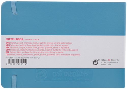 Schetsboek Talens Art Creation 210x150mm blauw 1 Stuk-2