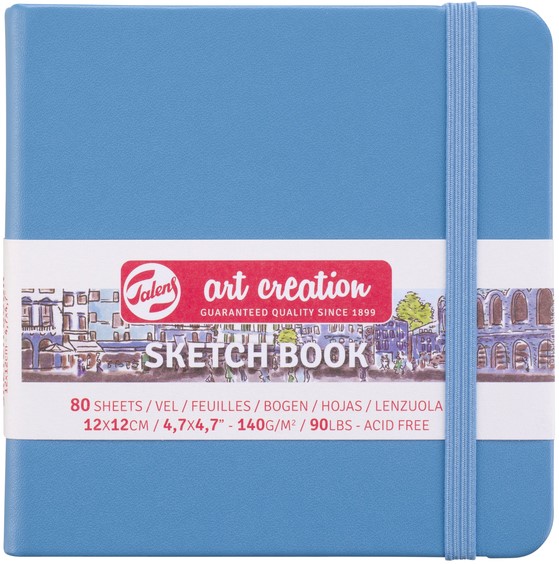 kogel Uithoudingsvermogen hoop Schetsboek Talens Art Creation blauw 12x12 cm 1 Stuk Online | Bestel  eenvoudig en snel uw kantoorartikelen bij Hillen Online