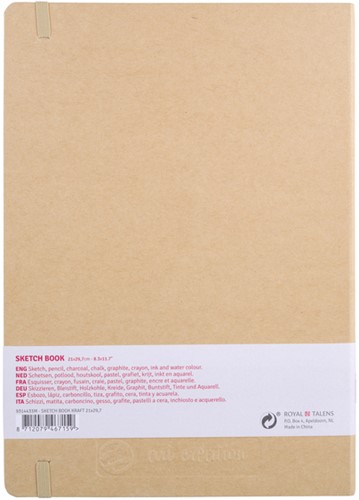 Schetsboek Talens Art Creation 210x300mm kraft 1 Stuk-2
