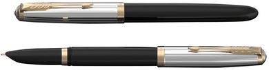 Vulpen Parker 51 Premium GT F zwart 1 Stuk-1