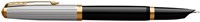 Vulpen Parker 51 Premium GT F zwart 1 Stuk-3
